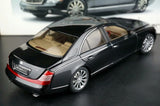 [AutoArt] 1:18 Mercedes-Maybach 2005 57S Auto Modello Nero in Pressofuso