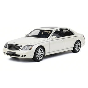 [AutoArt] 1:18 Mercedes-Maybach 2005 57S Modello bianco di auto in metallo pressofuso