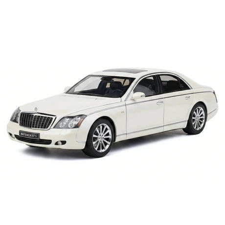 [AutoArt] 1:18 Mercedes-Maybach 2005 57S Modello bianco di auto in metallo pressofuso