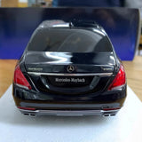 [AutoArt] 1:18 Mercedes-Maybach 2015 S600 Black Model Car Die-Cast