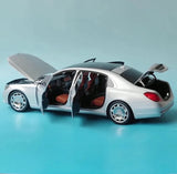 [AutoArt] 1:18 Mercedes-Maybach 2015 S600 Silver Model Car Die-Cast