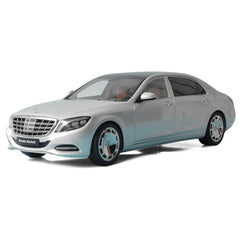 [AutoArt] 1:18 Mercedes-Maybach 2015 S600 Silver Model Car Die-Cast