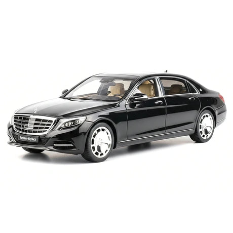 [AutoArt] 1:18 Mercedes-Maybach 2016 S600 SWB Modello nero di auto in metallo pressofuso