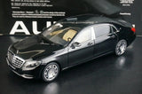 [AutoArt] 1:18 Mercedes-Maybach 2016 S600 SWB Modello nero di auto in metallo pressofuso