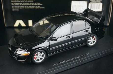 [AutoArt] 1:18 Mitsubishi 2003 Lancer Evolution VIII Black Model Car Die-Cast
