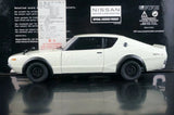 AutoArt Nissan 1973 Skyline 2000 GT-R KPGC110 White 1:18 – Modello Pressofuso da collezione