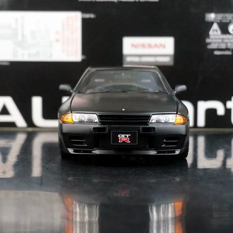 AutoArt Nissan 1989 Skyline GT-R R32 BBS Wheel Limited Matte Black 1:18 – Sammlerobjekt aus Druckguss