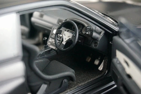 AutoArt Nissan 1989 Skyline GT-R R32 BBS Wheel Limited Matte Black 1:18 – Sammlerobjekt aus Druckguss