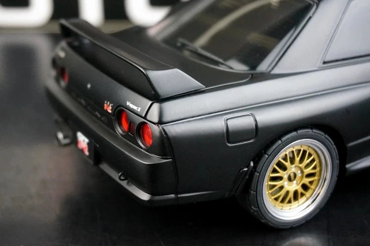 AutoArt Nissan 1989 Skyline GT-R R32 BBS Wheel Limited Matte Black 1:18 – modello da collezione pressofuso