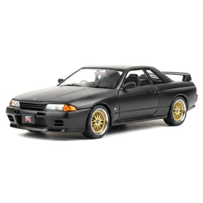 AutoArt Nissan 1989 Skyline GT-R R32 BBS Wheel Limited Matte Black 1:18 – modello da collezione pressofuso