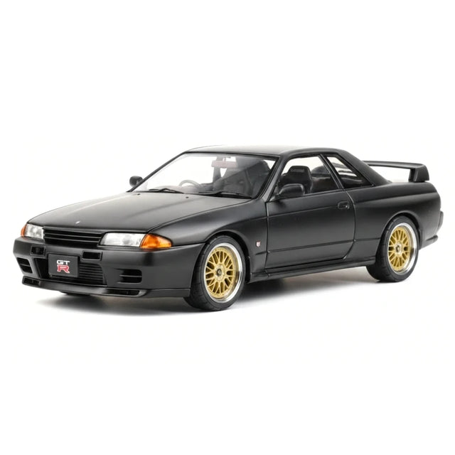 AutoArt Nissan 1989 Skyline GT-R R32 BBS Wheel Limited Matte Black 1:18 – modello da collezione pressofuso