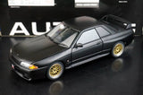 AutoArt Nissan 1989 Skyline GT-R R32 BBS Wheel Limited Matte Black 1:18 – modello da collezione pressofuso