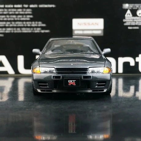 AutoArt Nissan 1989 Skyline GT-R R32 BBS Wheel Silver and Gray 1:18 – Sammelobjekte aus Druckguss-Modell-Druckguss