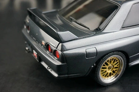AutoArt Nissan 1989 Skyline GT-R R32 BBS Wheel Silver and Gray 1:18 – Sammelobjekte aus Druckguss-Modell-Druckguss