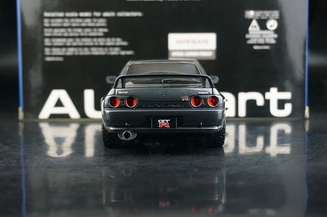 AutoArt Nissan 1989 Skyline GT-R R32 BBS Wheel Silver and Gray 1:18 – Sammelobjekte aus Druckguss-Modell-Druckguss
