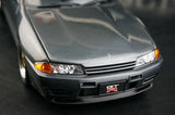 AutoArt Nissan 1989 Skyline GT-R R32 BBS Wheel Argento e Grigio 1:18 – Modello da collezione pressofuso