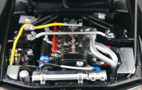 AutoArt Nissan 1989 Skyline GT-R R32 Plain Body Black 1:18 – Sammlerobjekt aus Druckguss