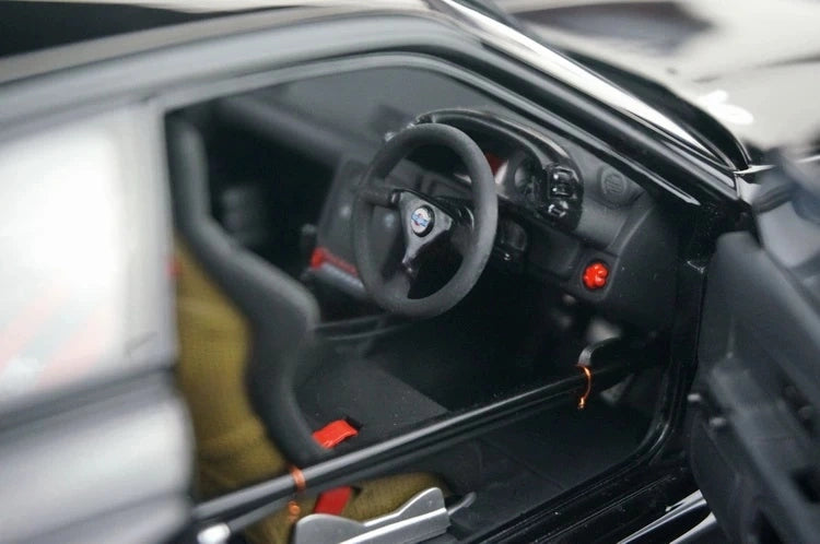 AutoArt Nissan 1989 Skyline GT-R R32 Body Single Black 1:18 – Modello da collezione pressofuso