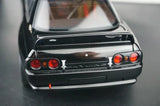 AutoArt Nissan 1989 Skyline GT-R R32 Body Single Black 1:18 – Modello da collezione pressofuso