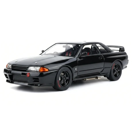 AutoArt Nissan 1989 Skyline GT-R R32 Plain Body Black 1:18 – Sammlerobjekt aus Druckguss