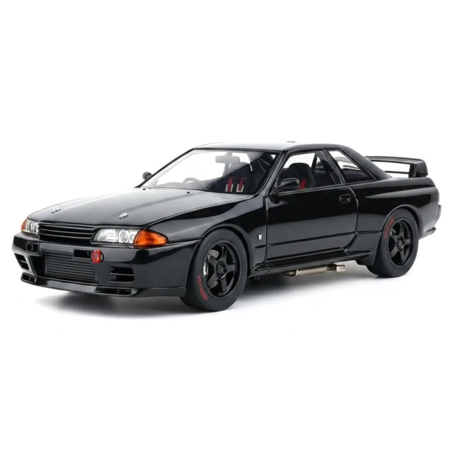 AutoArt Nissan 1989 Skyline GT-R R32 Body Single Black 1:18 – Modello da collezione pressofuso
