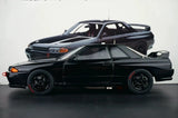 AutoArt Nissan 1989 Skyline GT-R R32 Body Single Black 1:18 – Modello da collezione pressofuso