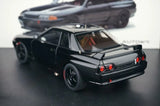 AutoArt Nissan 1989 Skyline GT-R R32 Body Single Black 1:18 – Modello da collezione pressofuso