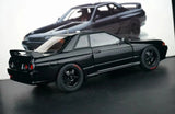 AutoArt Nissan 1989 Skyline GT-R R32 Body Single Black 1:18 – Modello da collezione pressofuso