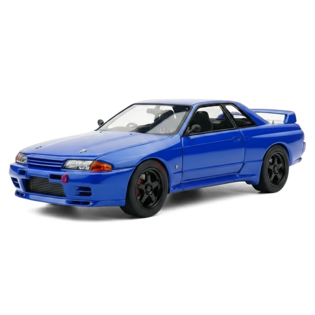 AutoArt Nissan 1989 Skyline GT-R R32 Body Smooth Blue 1:18 – Modello da collezione pressofuso