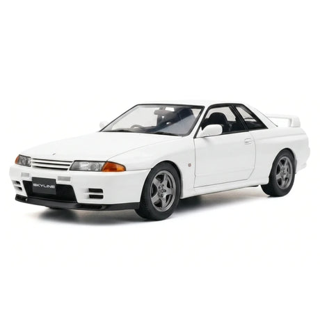 AutoArt Nissan 1989 Skyline GT-R R32 Street First Release White 1:18 – Sammlerobjekt aus Druckguss