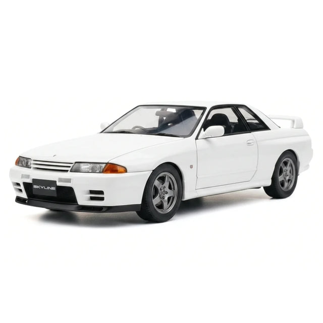 AutoArt Nissan 1989 Skyline GT-R R32 Street First Release White 1:18 – Modello Pressofuso da collezione