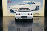 AutoArt Nissan 1989 Skyline GT-R R32 Street First Release White 1:18 – Modello Pressofuso da collezione
