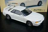 AutoArt Nissan 1989 Skyline GT-R R32 Street First Release White 1:18 – Modello Pressofuso da collezione
