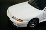 AutoArt Nissan 1989 Skyline GT-R R32 Street First Release White 1:18 – Modello Pressofuso da collezione