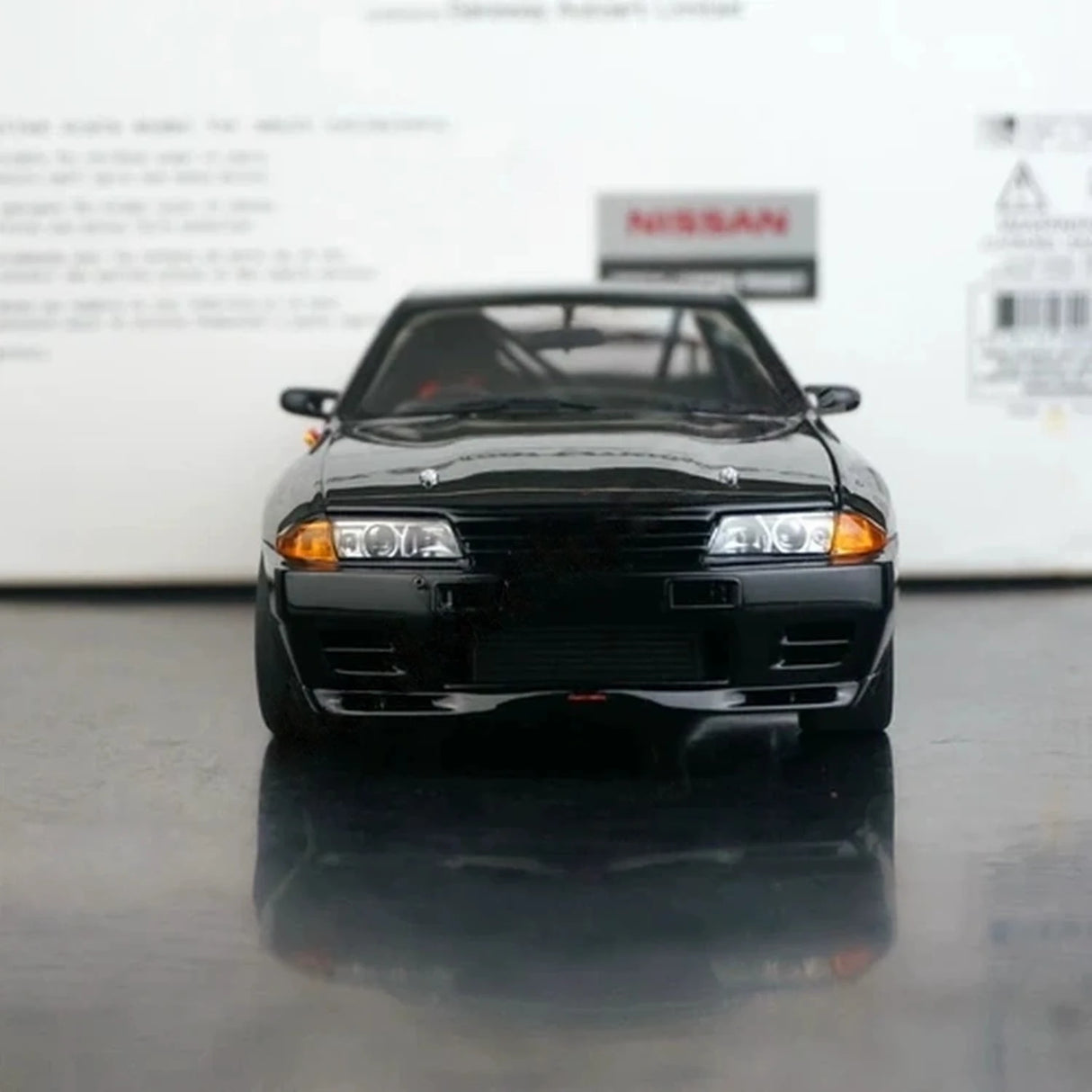 AutoArt Nissan 1991 Skyline GT-R R32 Gruppo A Limitato 1:18 nero – Modello da collezione pressofuso