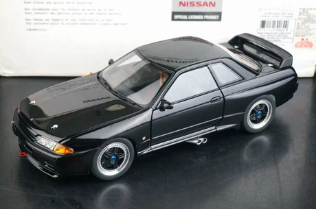 AutoArt Nissan 1991 Skyline GT-R R32 Gruppe A Limited Black 1:18 – Sammelobjekte aus Druckguss
