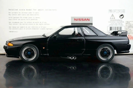 AutoArt Nissan 1991 Skyline GT-R R32 Gruppe A Limited Black 1:18 – Sammelobjekte aus Druckguss