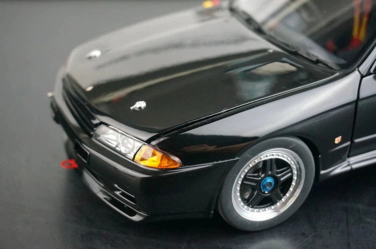 AutoArt Nissan 1991 Skyline GT-R R32 Gruppo A Limitato 1:18 nero – Modello da collezione pressofuso