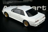 AutoArt Nissan 1991 Skyline GT-R R32 Wangan Midnight White 1:18 – Modello da collezione in pressofusione