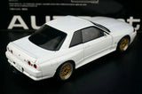 AutoArt Nissan 1991 Skyline GT-R R32 Wangan Midnight White 1:18 – Modello da collezione in pressofusione