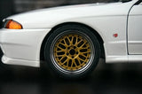 AutoArt Nissan 1991 Skyline GT-R R32 Wangan Midnight White 1:18 – Modello da collezione in pressofusione