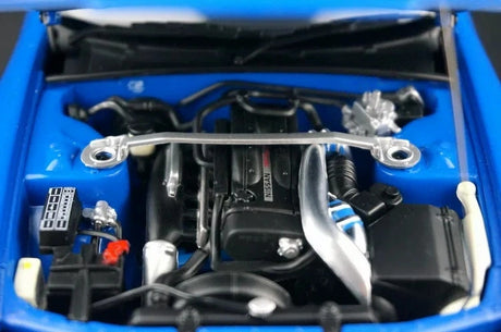 AutoArt Nissan 1993 Skyline GT-R R32 V-Spec BBS Wheel Blue 1:18 – Sammelobjekte aus Druckguss