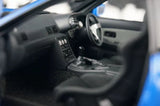 AutoArt Nissan 1993 Skyline GT-R R32 V-Spec BBS Wheel Blue 1:18 – modello da collezione pressofuso