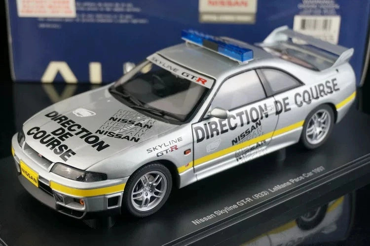 AutoArt Nissan 1996 Skyline GT-R R33 Safety Car 1:18 – Modello da collezione in pressofuso