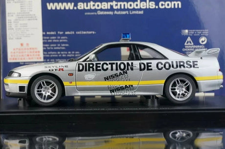 AutoArt Nissan 1996 Skyline GT-R R33 Safety Car 1:18 – Sammlerobjekt aus Druckguss