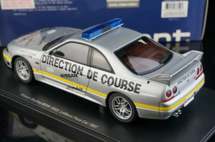 AutoArt Nissan 1996 Skyline GT-R R33 Safety Car 1:18 – Modello da collezione in pressofuso