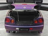 [AutoArt] 1:18 Nissan 1999 Skyline GT-R R34 R-tune Gradient voiture miniature Die-Cast