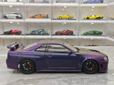 [AutoArt] 1:18 Nissan 1999 Skyline GT-R R34 R-tune Gradient voiture miniature Die-Cast