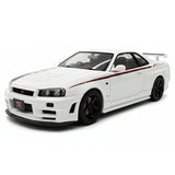 [AutoArt] 1:18 Nissan 1999 Skyline GT-R R34 R-tune White Model Car Die-Cast
