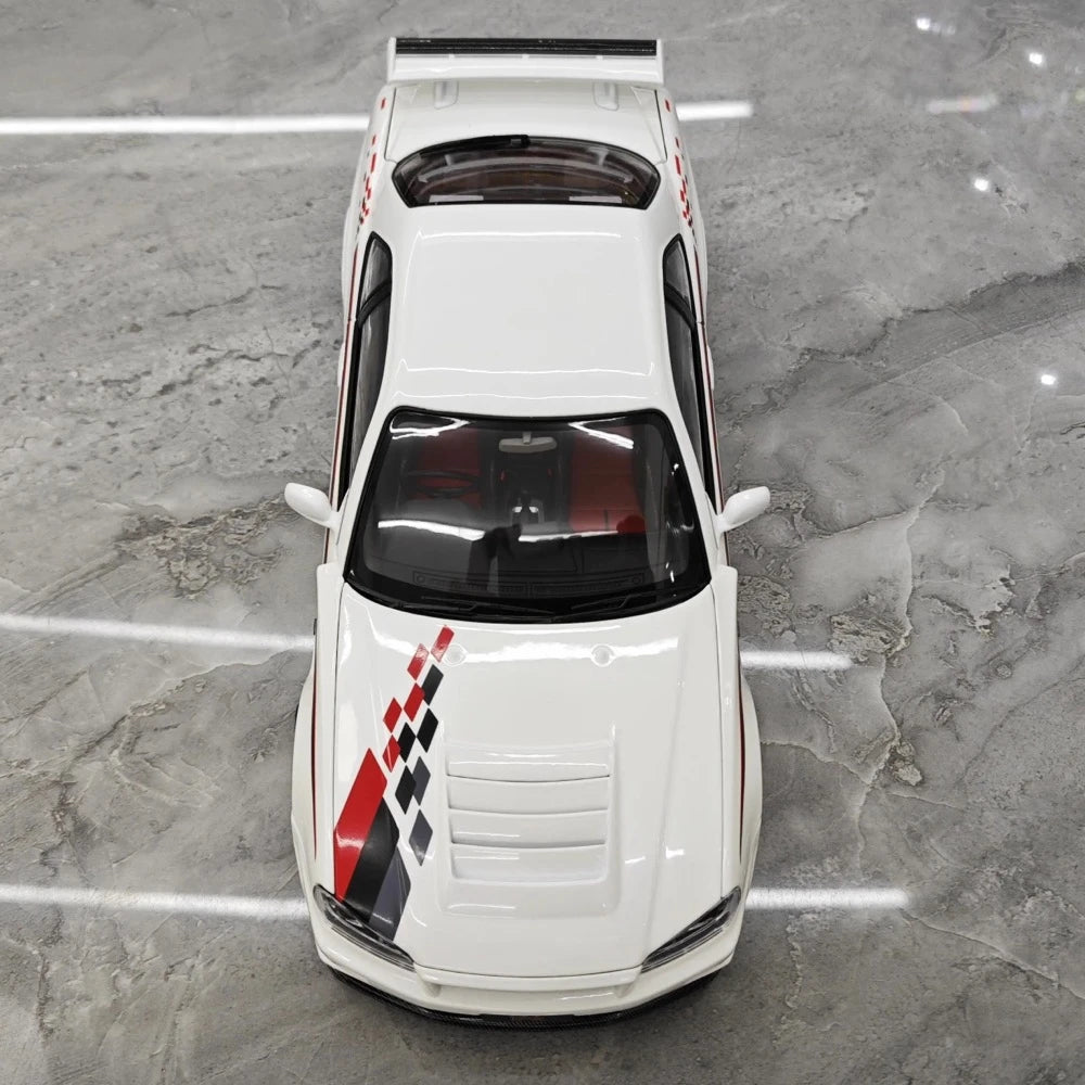 [AutoArt] 1:18 Nissan 1999 Skyline GT-R R34 R-tune White Model Car Die-Cast